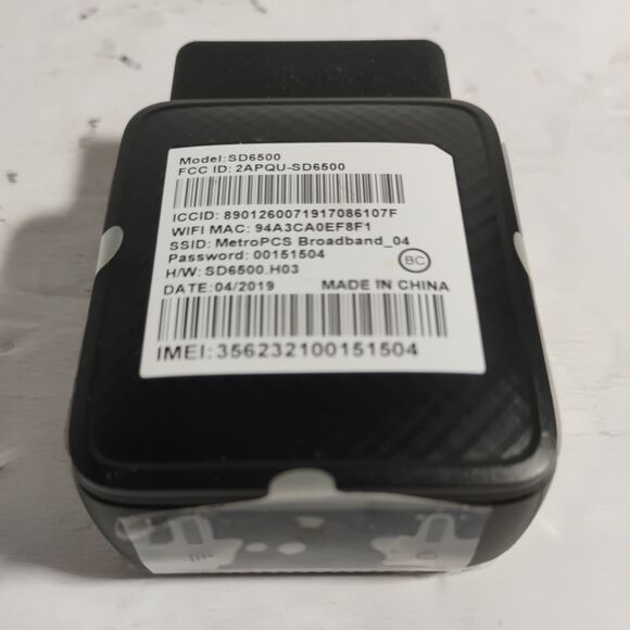 Metro PCS Model SD6500 Smart Ride Device Car WiFi Hotspot GPS Tracking Roadside - Picture 9 of 16